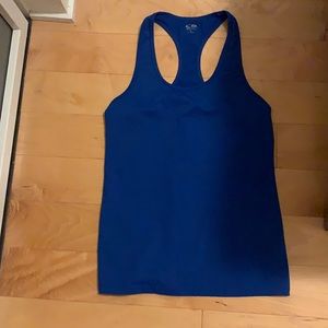 Size L Champion Blue Athletic Shirt